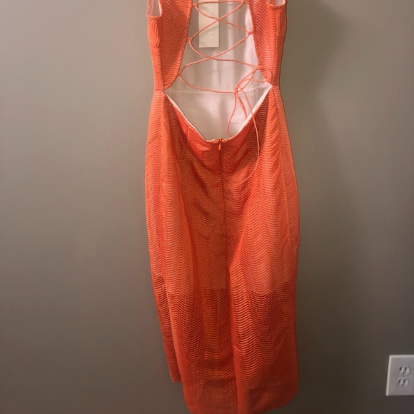 KEEPSAKE the Label - Tangerine Midi Dress - Picture 4 of 5